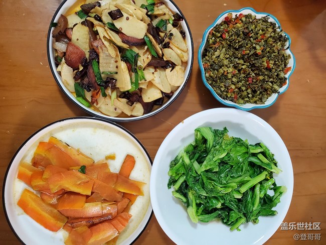 【登哥美食】簡(jiǎn)單粗暴冬筍炒湘西臘肉