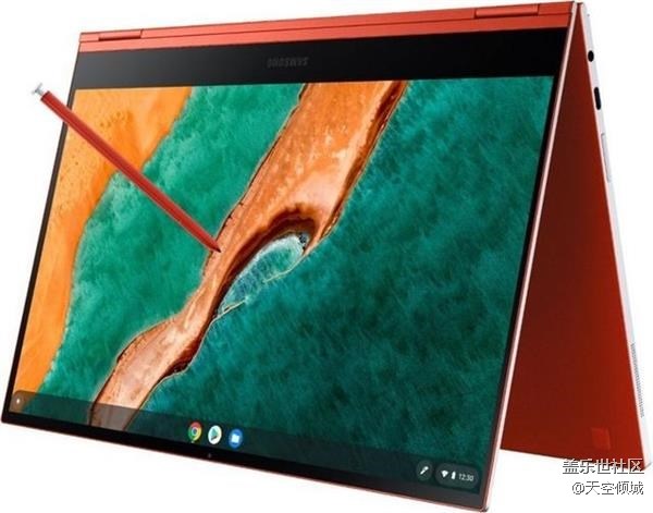 颜值爆表！三星发布Galaxy Chromebook：10代i5配无风扇设计