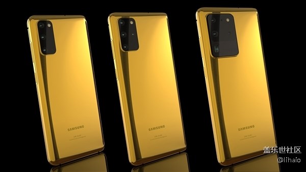 24K金三星Galaxy S20系列上架：售價翻三倍 最高34000元