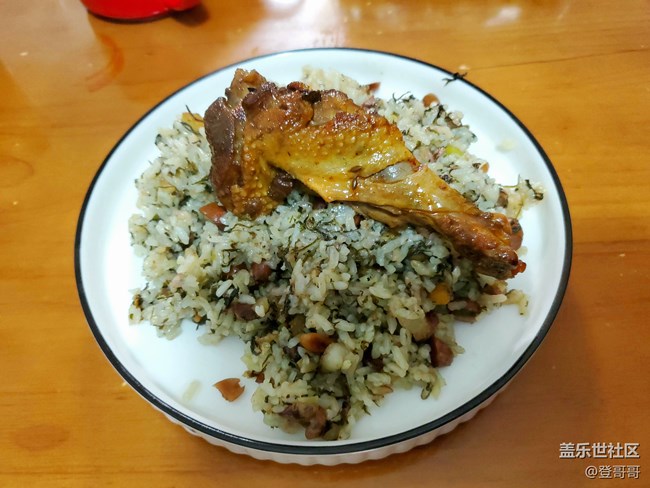 【登哥美食】媽媽做的湘西社飯真香