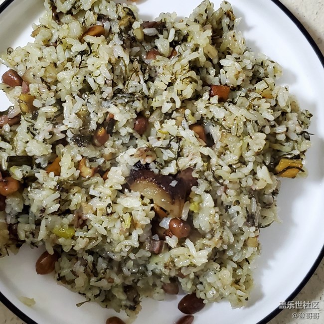 【登哥美食】媽媽做的湘西社飯真香