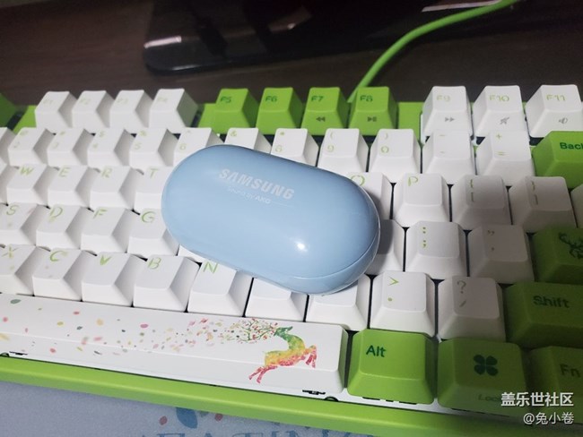 【我的專屬Buds+】浮氧藍(lán) 小清新色 終于收到啦