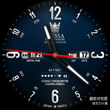 最愛的表盤，從沒換過。