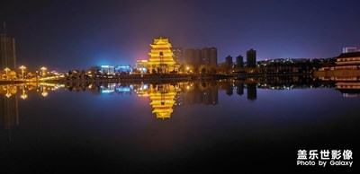 湖，圖，的夜