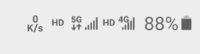 note10+右上角5g圖標(biāo)有好多種，都是什么意思？