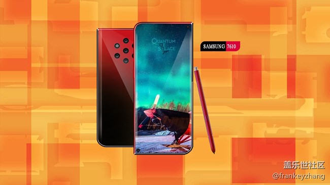 新設(shè)計一款手機(jī)，三星復(fù)刻7610