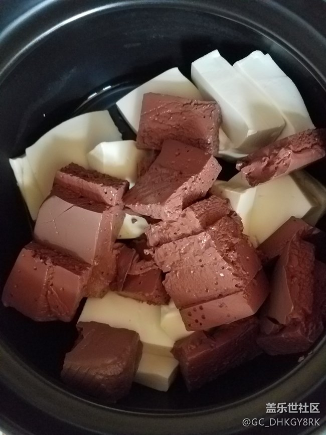 【家乡味道】+鸭血炖豆腐 【家乡味道】+鸭血炖豆腐