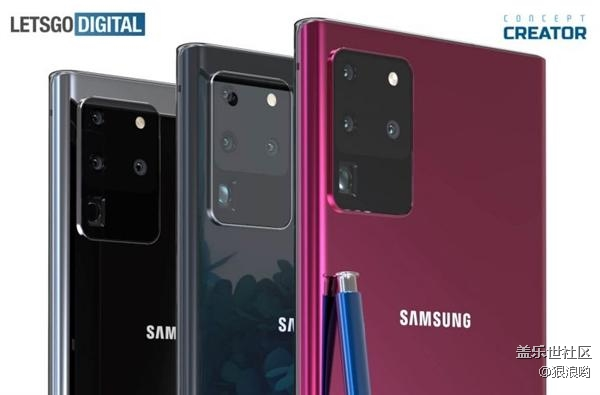 三星Galaxy Note20最新渲染圖曝光 三星Galaxy Note20最新渲染圖曝光