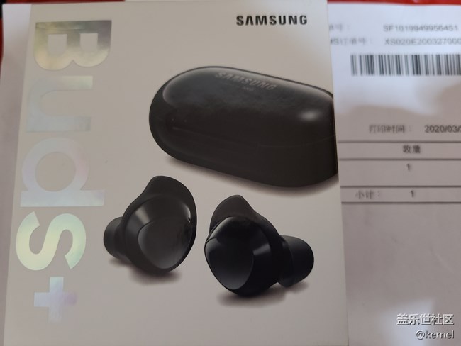 俺的buds+終于到了。