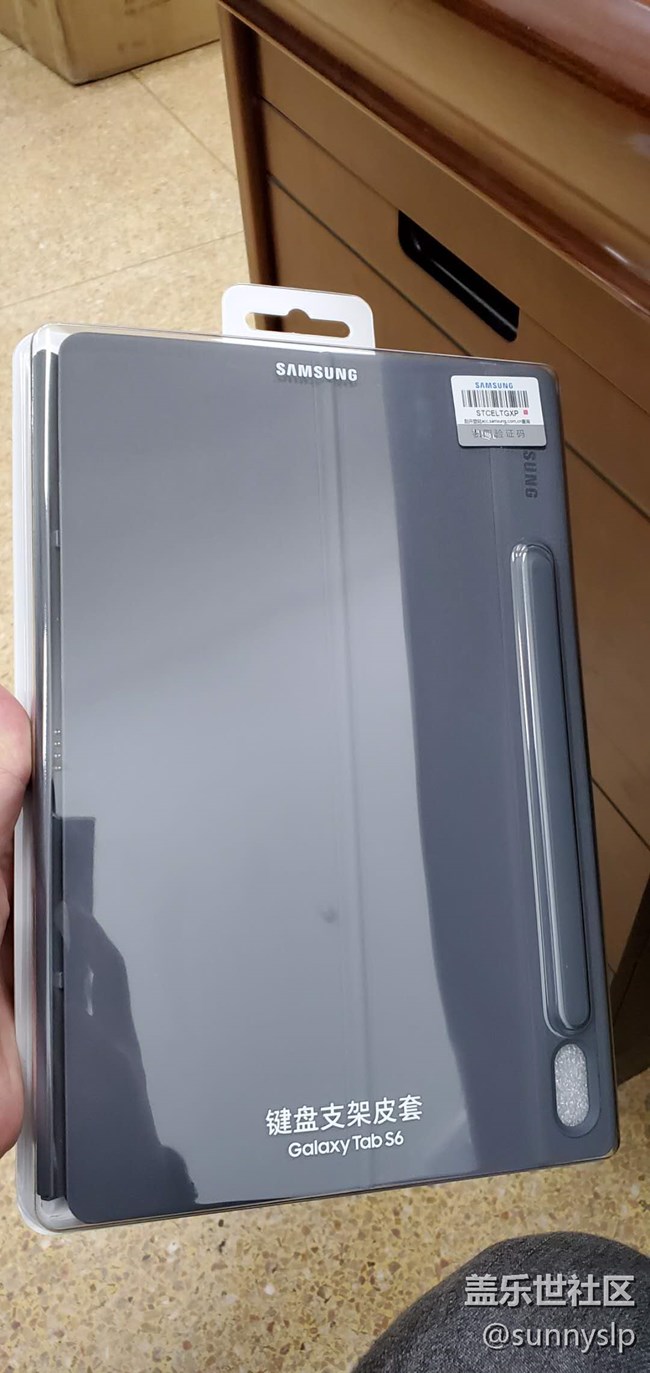 新購(gòu)買的tab s6