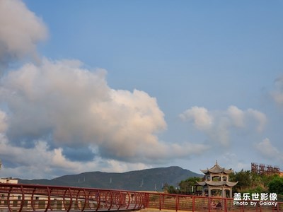 建設中的高園水庫
