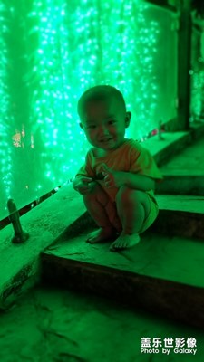 自動模式的夜拍
