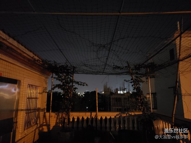 note9夜拍模式和正常照拍模式、 對比