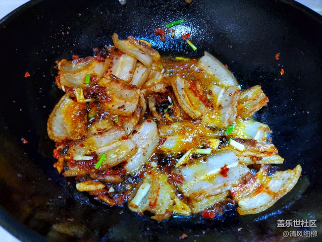 苦瓜辣椒炒回鍋肉