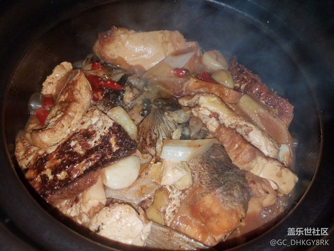 【家常菜】+魚頭燒豆腐