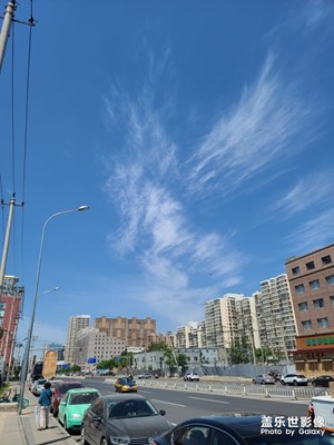 天空的云