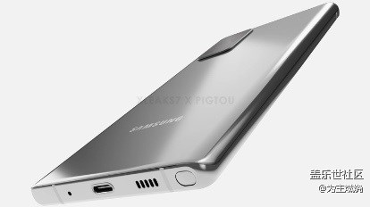 三星Galaxy Note 20最新渲染圖曝光：挖孔全面屏+潛望式四攝