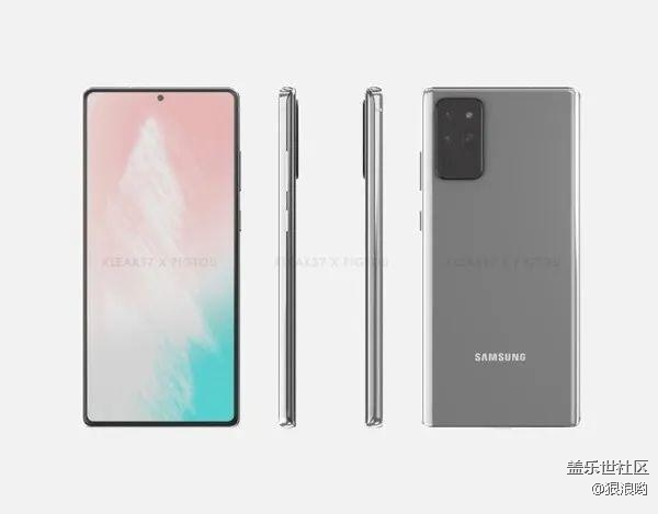 大屏震撼！三星Galaxy Note20+屏幕或突破7英寸
