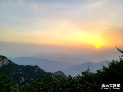 夜爬泰山隨拍