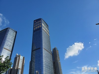 臺風要來前的大晴天
