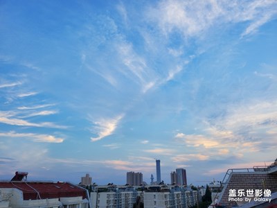今天的晚霞也不錯