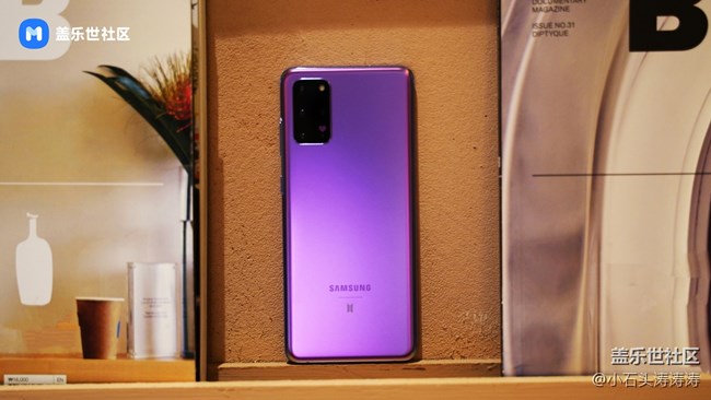 遇見你，紫愛你 三星Galaxy S20  5G BTS定制版美圖賞