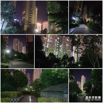 小區(qū)的夜晚