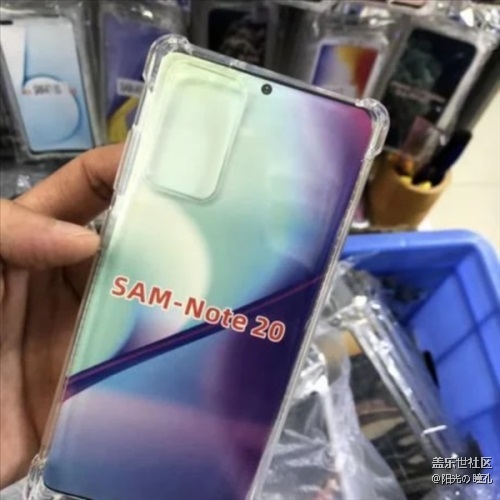 三星 Galaxy Note 20 系列保護殼曝光：相機模塊超大