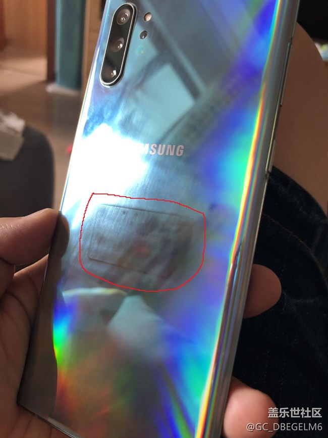 NOTE10+居然有紋身！?。∵€是只有我有~~~