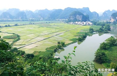 山鄉(xiāng)田園風光