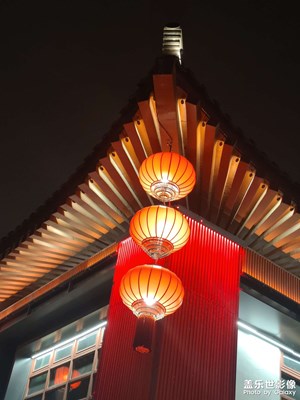 我愛我的城，夜色大雁塔！