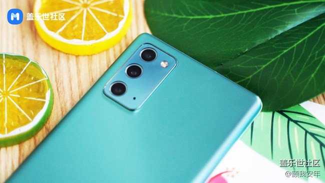 清新靚麗“美感”十足！三星Galaxy Note20 5G冰薄荷圖賞