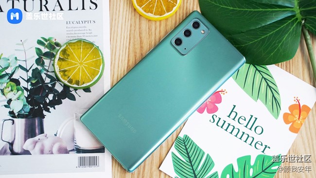 清新靚麗“美感”十足！三星Galaxy Note20 5G冰薄荷圖賞