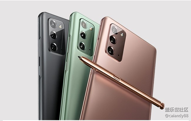 已開獎(jiǎng)【Note版八月第三周】最愛的Note20系列配色