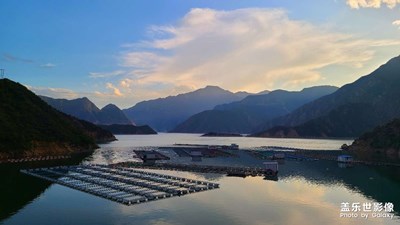 【初秋印象】黃昏的水庫