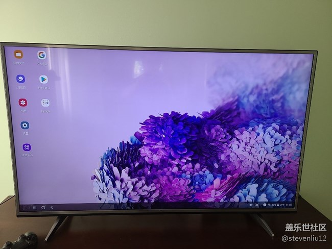 三星最新wireless dex 成功實(shí)現(xiàn)在我的55寸LG智能電視上面