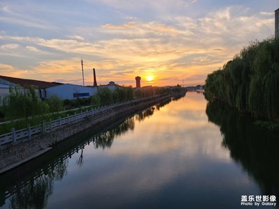 身邊小景-夕陽(yáng)西下