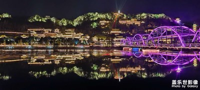 夜游濱河路