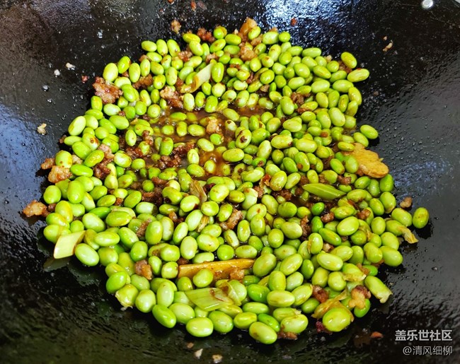 【滋補(bǔ)貼秋膘】+爛肉青豆