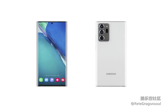 低調(diào)且精致的旗艦 Galaxy Note20 Ultra初露白美圖賞