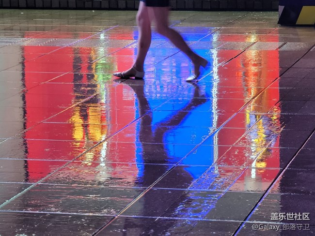 首銷日的外灘，秋雨后的外拍