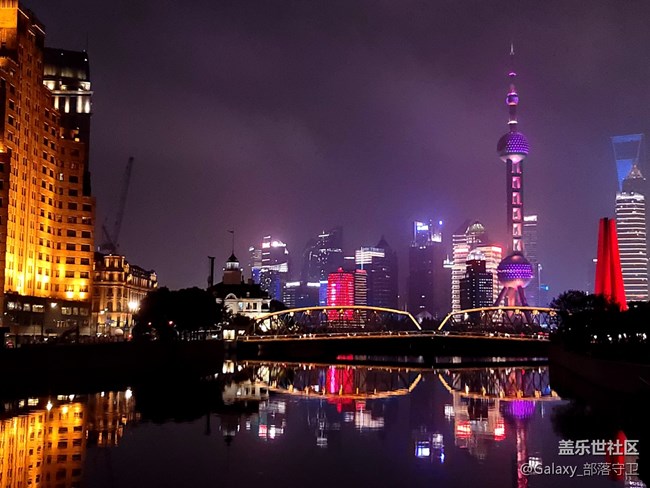 首銷日的外灘，秋雨后的外拍