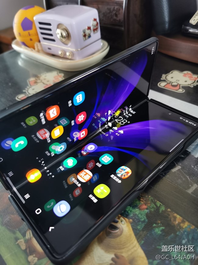 fold二代收到啦！