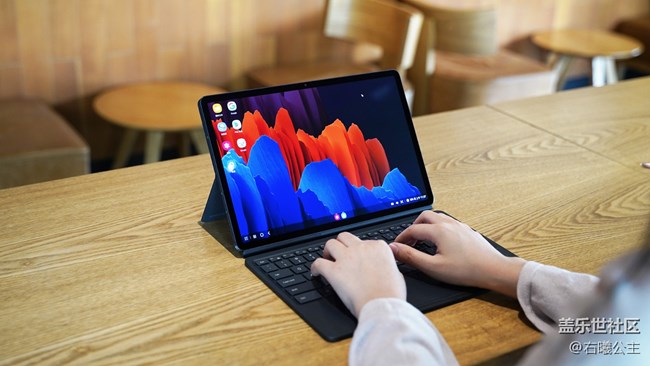 超薄輕盈，娛樂(lè)辦公小能手 三星Galaxy Tab S7系列美圖賞