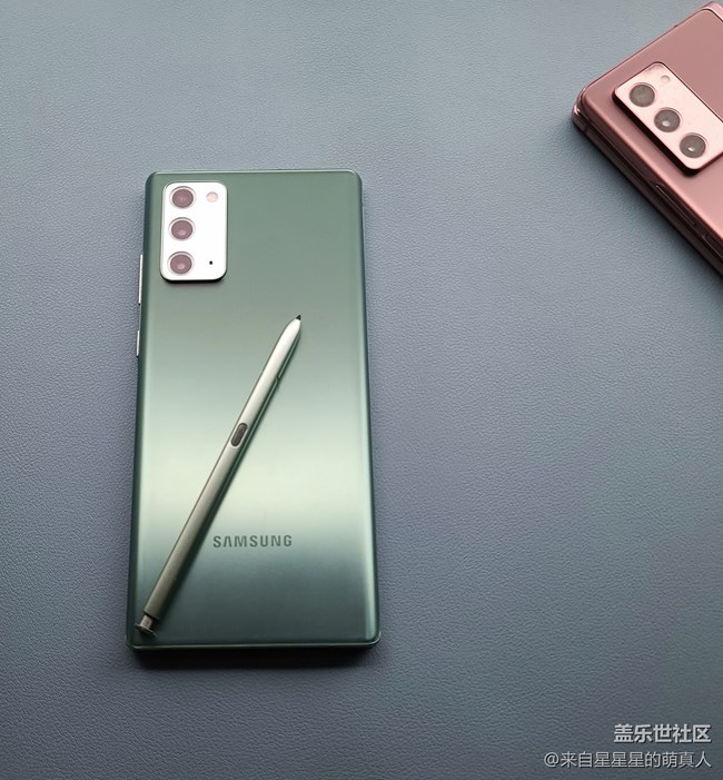 【Galaxy Note20星粉體驗(yàn)團(tuán)】關(guān)于N20薄荷綠的要點(diǎn)小卡片