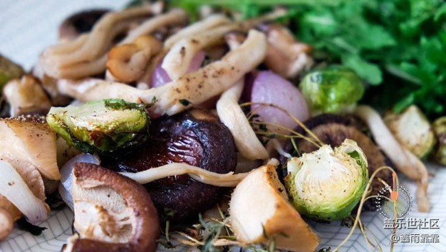 【感恩節(jié)】+香草烤蘑菇