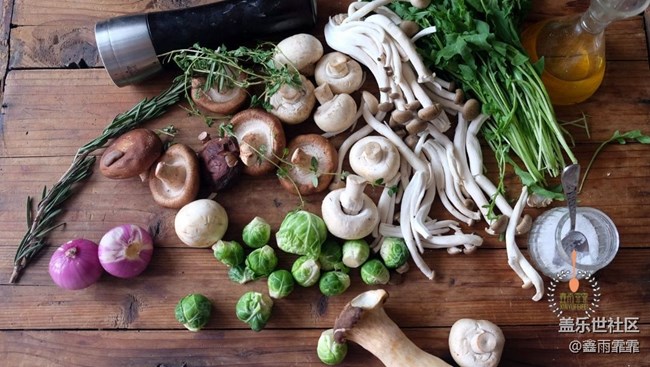 【感恩節(jié)】+香草烤蘑菇