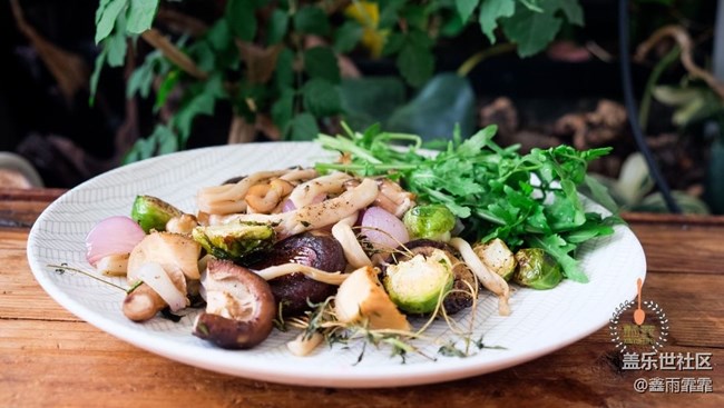 【感恩節(jié)】+香草烤蘑菇