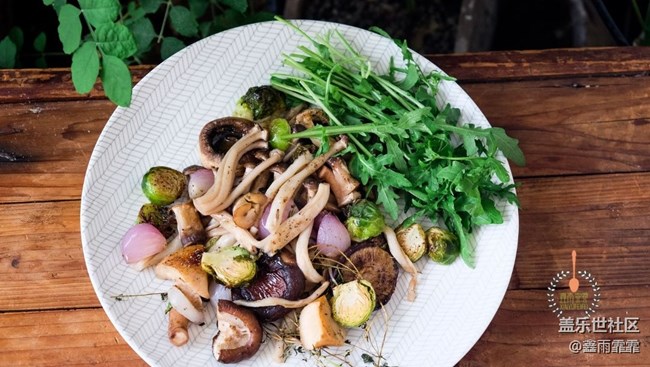 【感恩節(jié)】+香草烤蘑菇