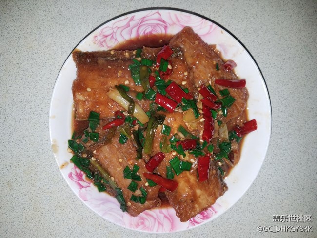 家常菜--紅燒帶魚